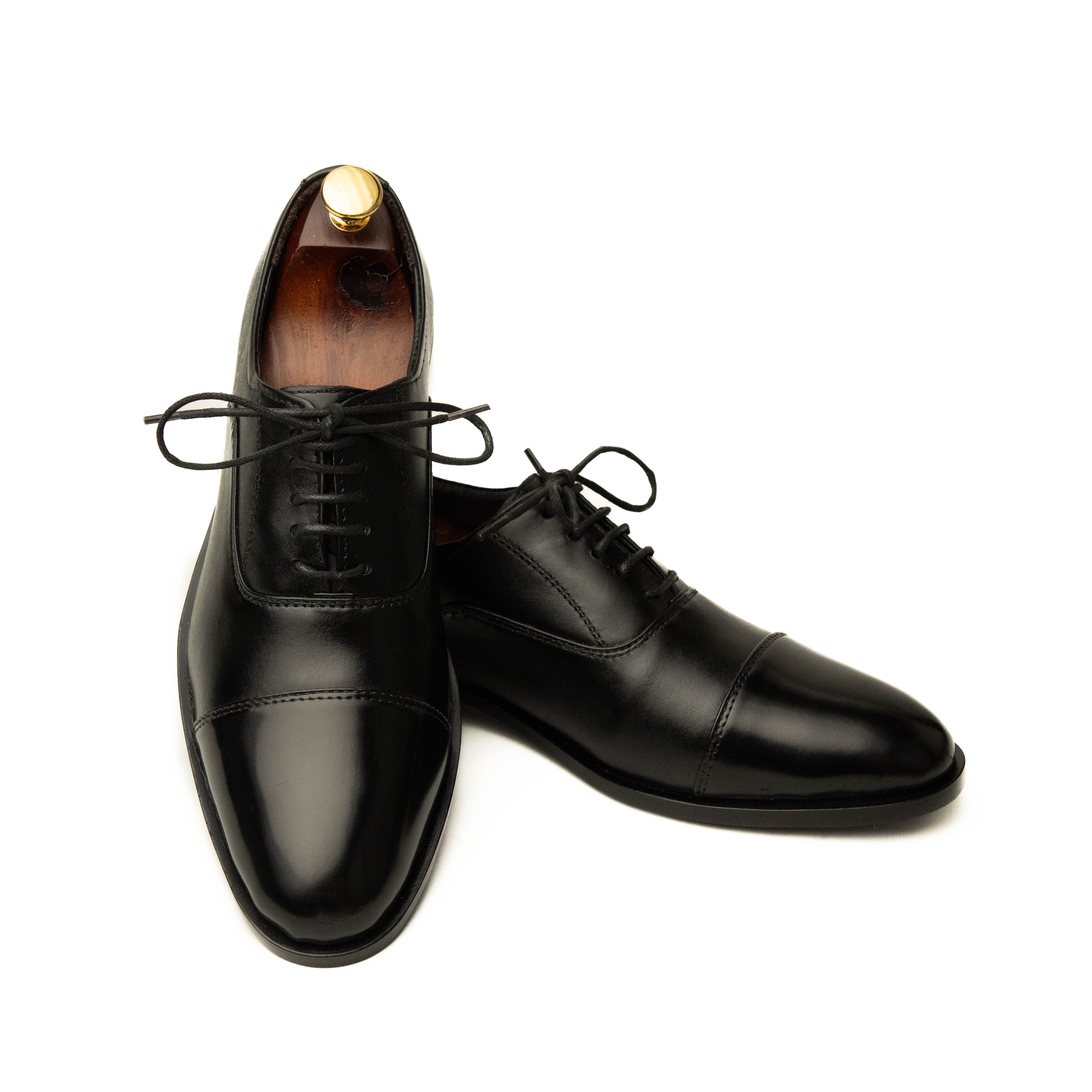 OXFORD BLACK Formal Shoes (OB-77)